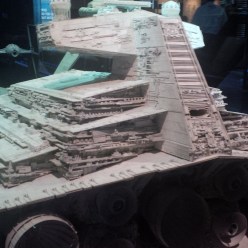 Accolade Communications photo of Star Wars movie model